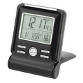 Atomic Travel Alarm Clock - Black